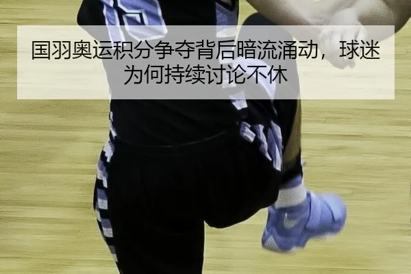 国羽奥运积分争夺背后暗流涌动，球迷为何持续讨论不休